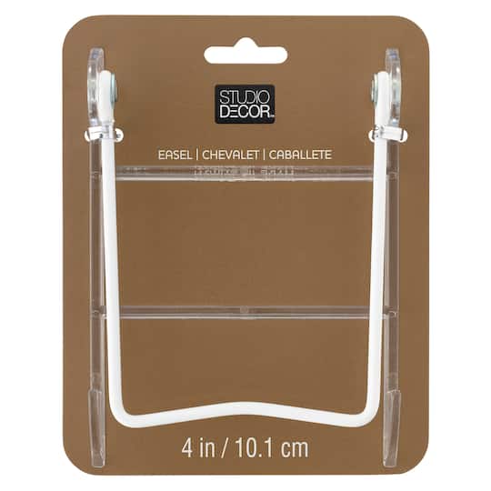 12 Pack: Folding Easel with Clear Base by Studio Décor®